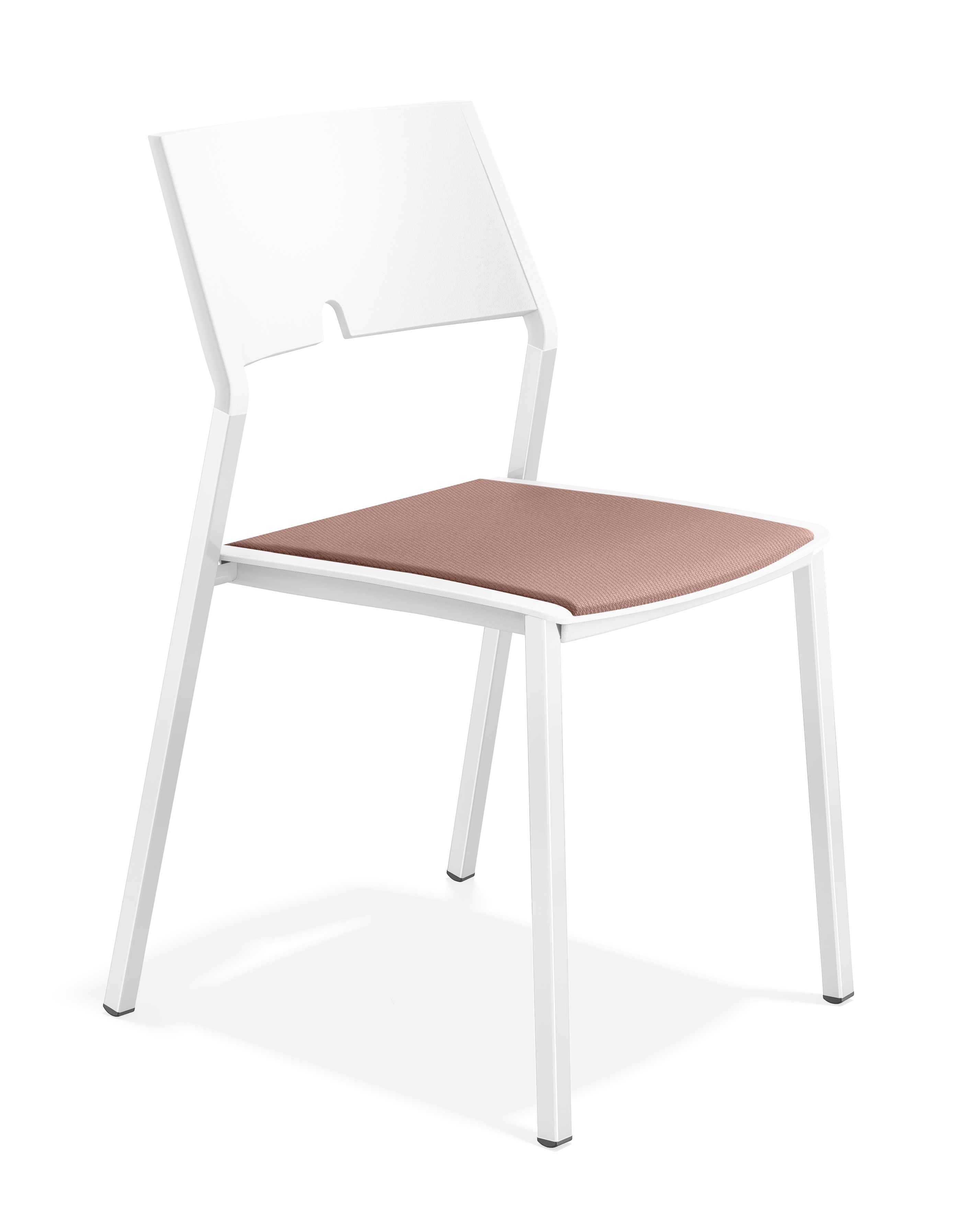 casala axa III upholstered seat plastic backrest