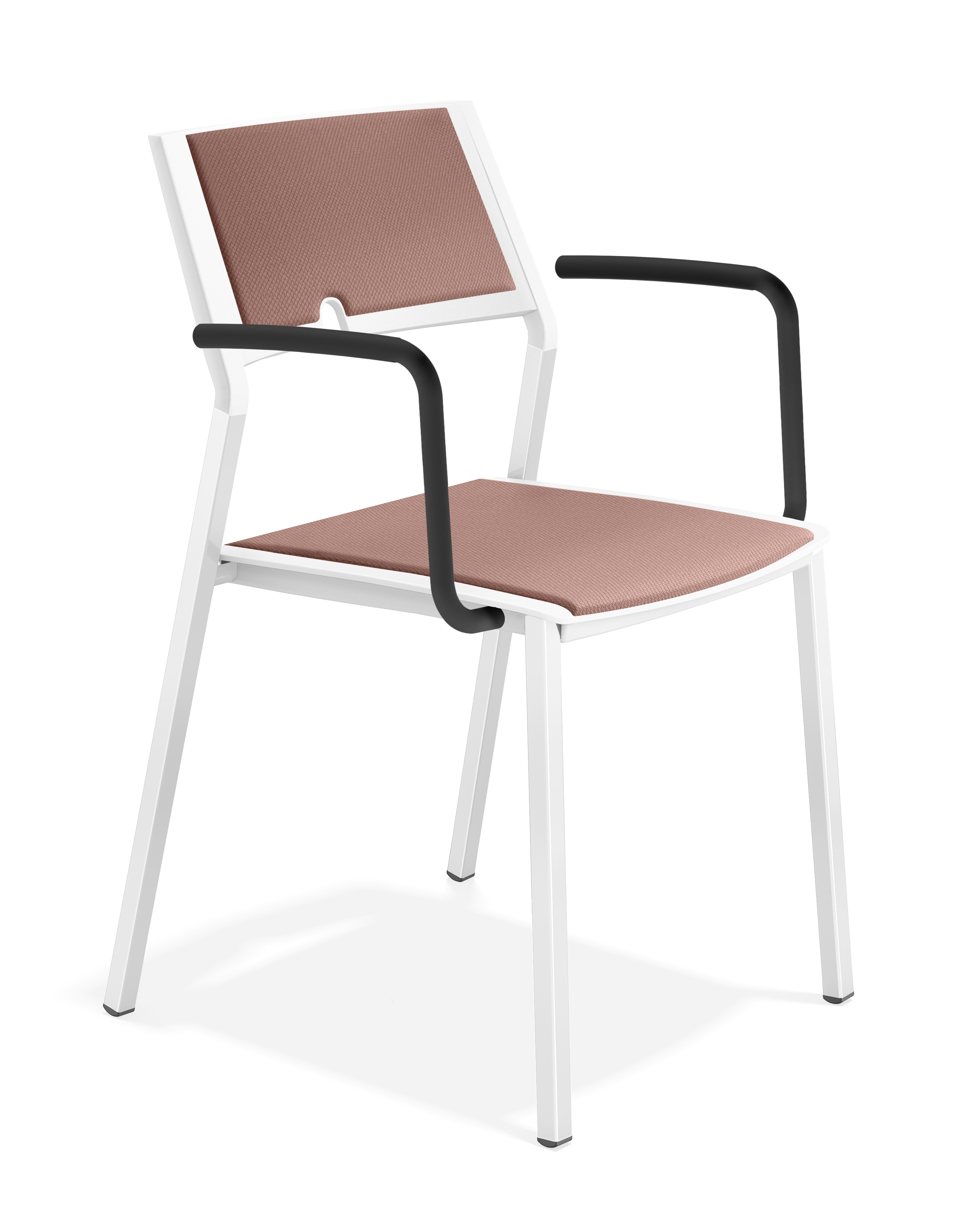 casala axa III upholstered seat and backrest with armrests