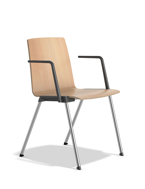 casala caliber chair with armrests