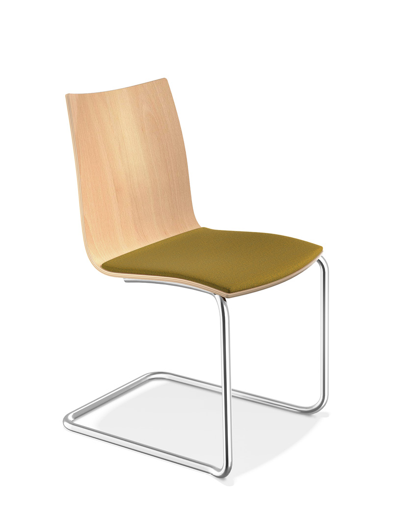 casala onyx II cantilever chair seat upholstered