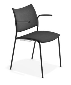 casala cobra chair upholstered with armrests