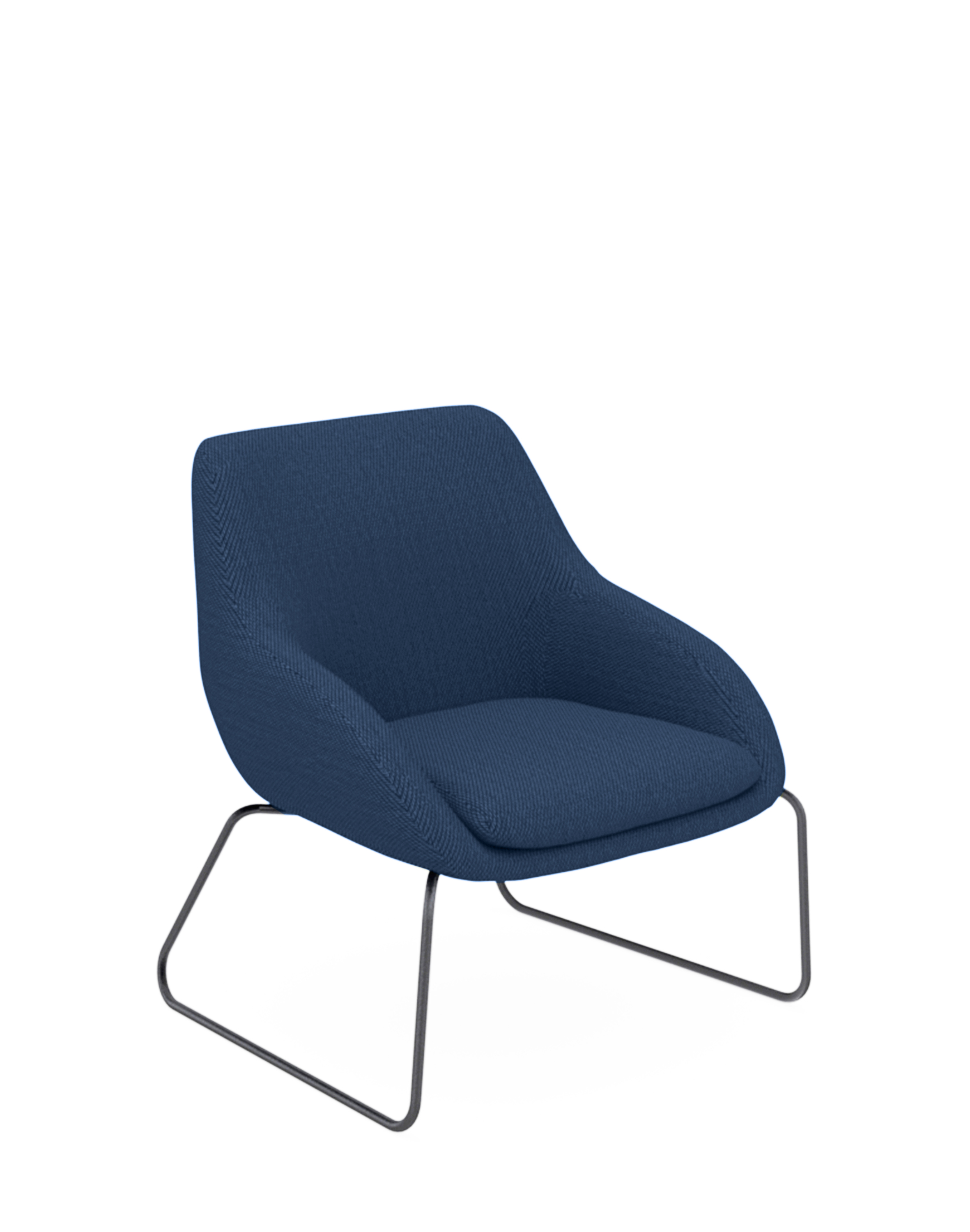 casala blue lounge armchair