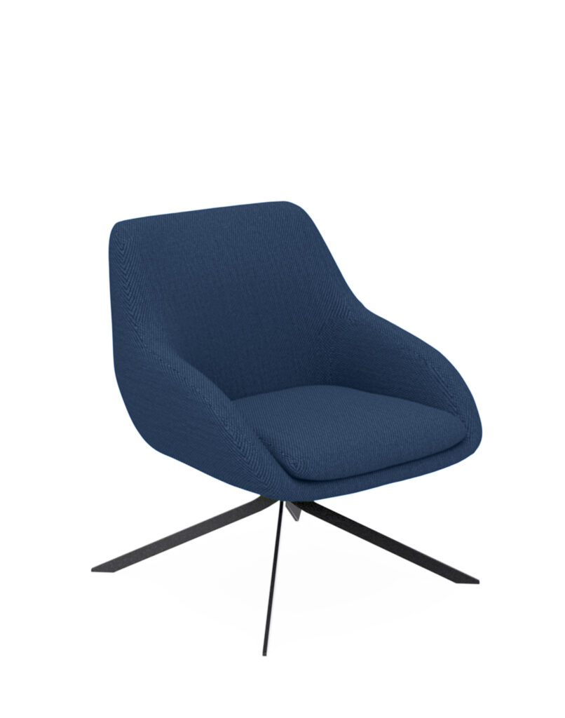 casala blue lounge armchair