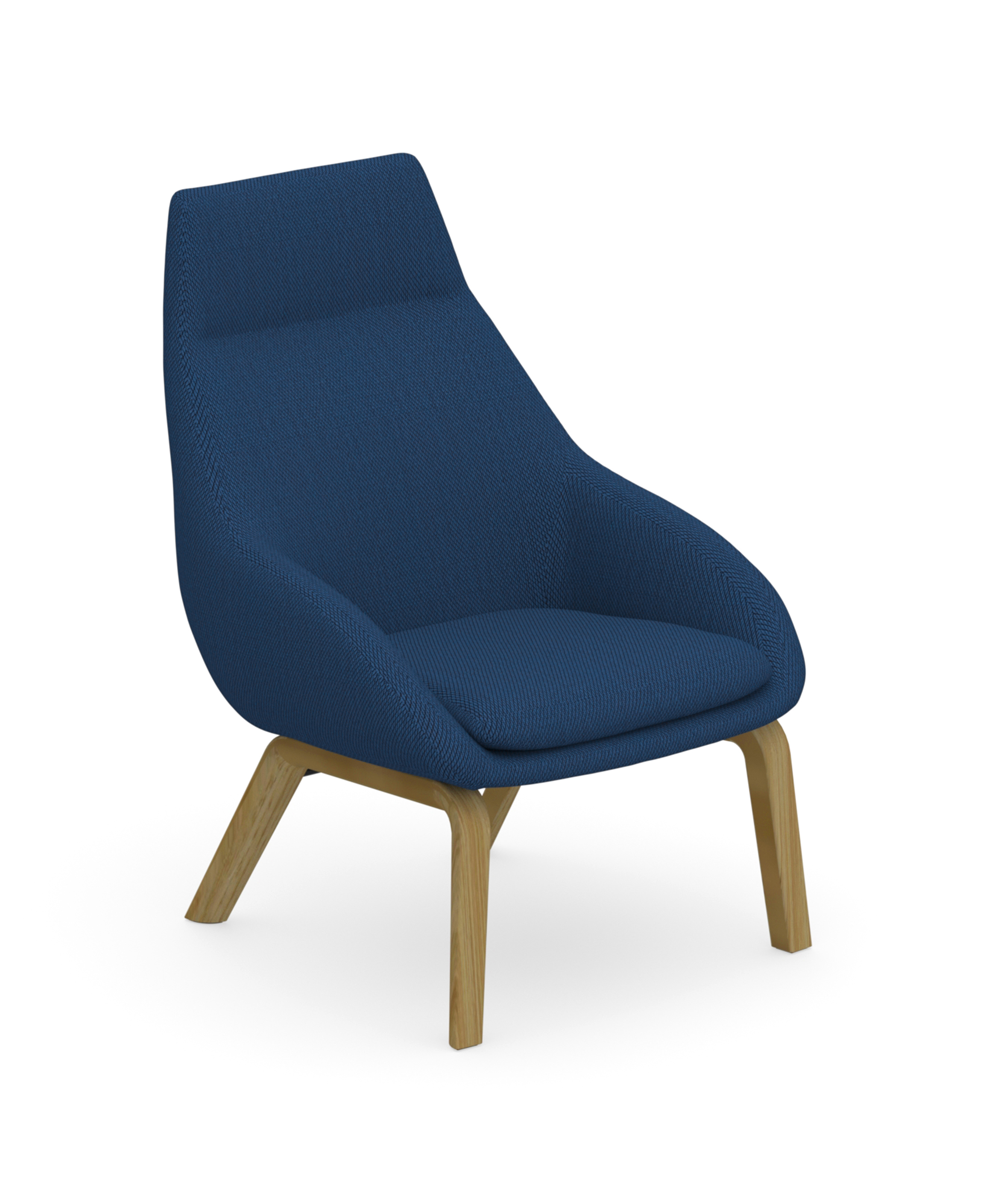 casala blue lounge armchair