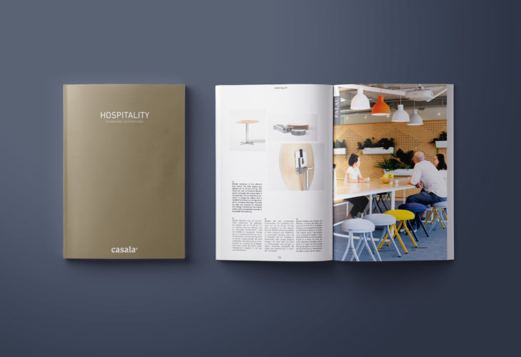 casala brochure hospitality brochure mock-up