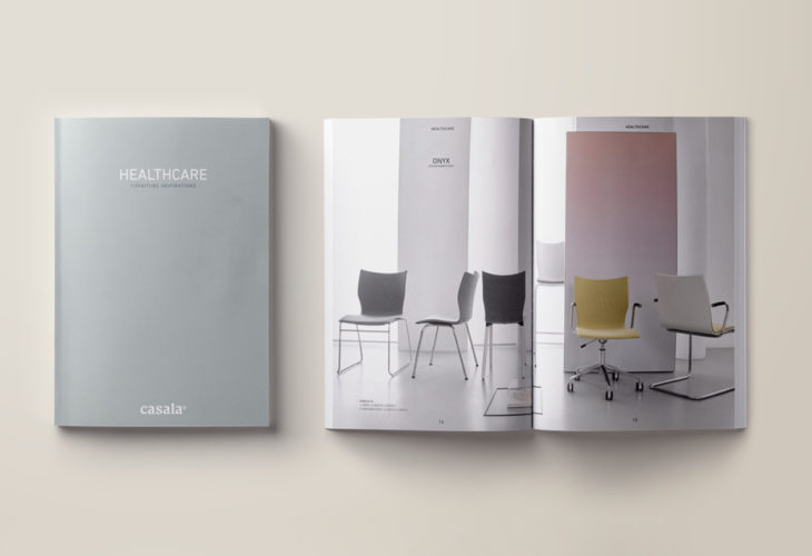 casala brochure healthcare mock-up