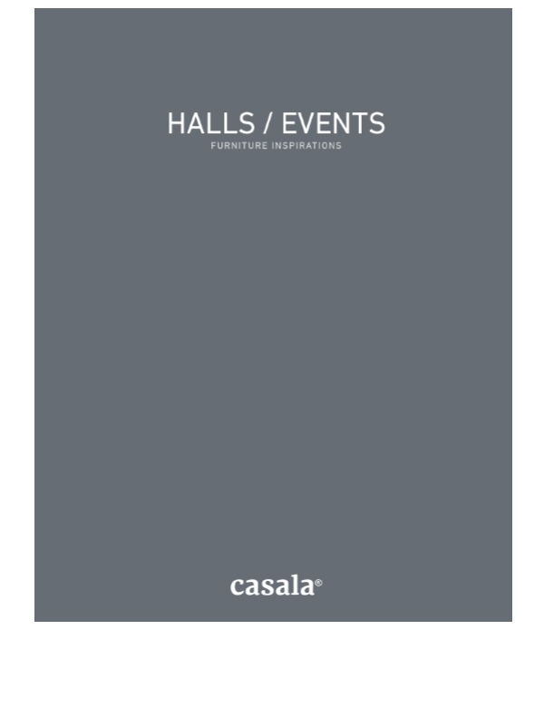 casala halls events brochure cover