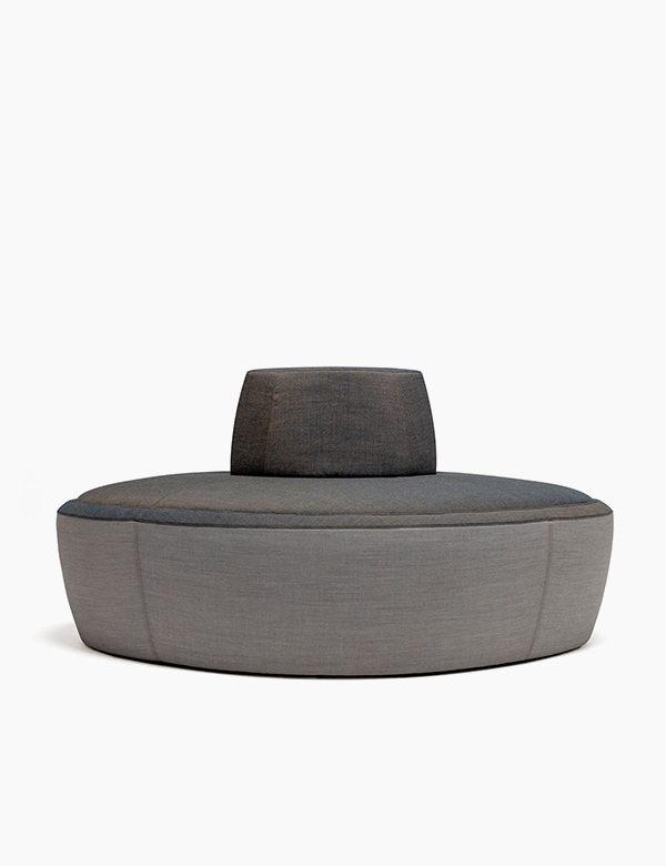 casala tonica seating island with backrest