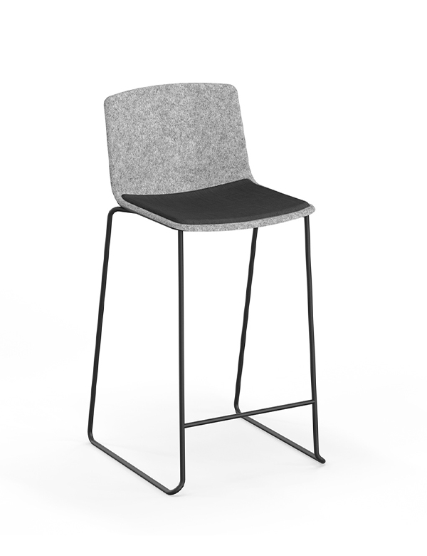 casala omega I tabouret assise garniture appliquée