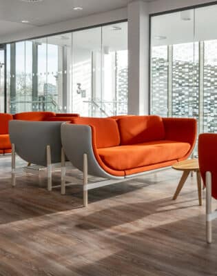 Casala London Institute of Healthcare Engineering capsule lounge