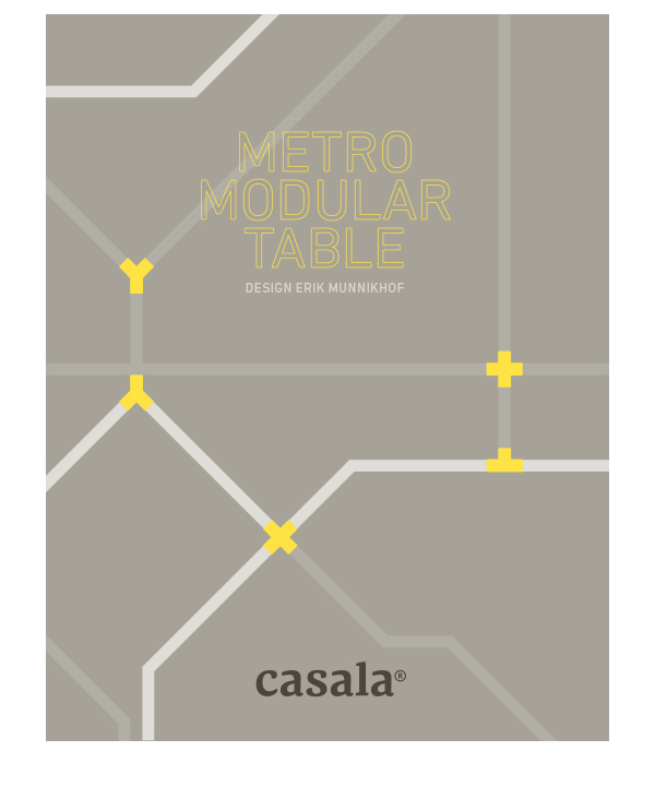 casala metro table