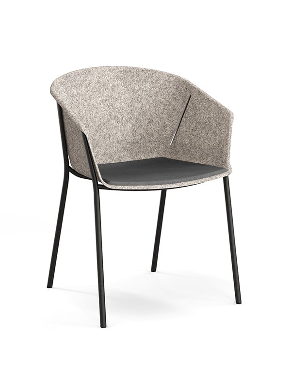 casala omega III armchair padded seat