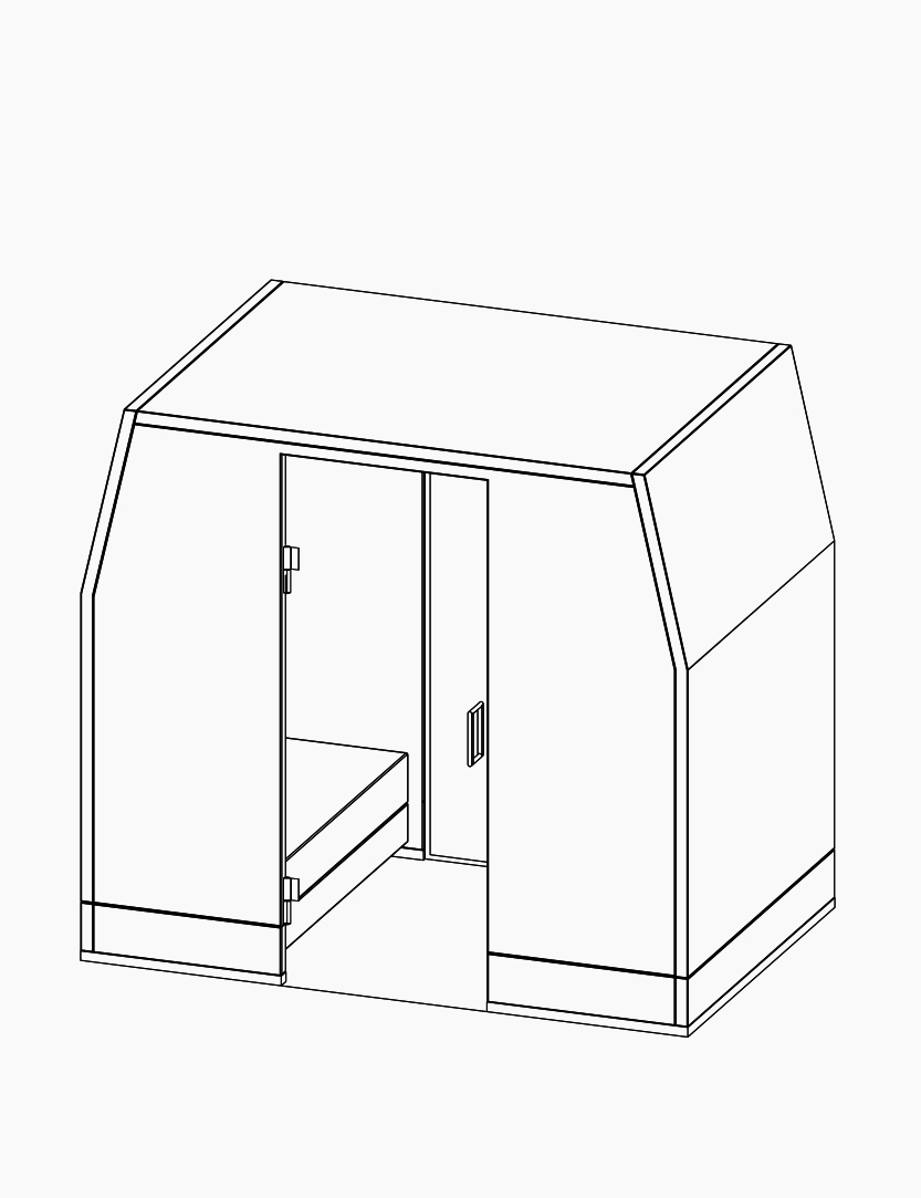 casala palau home room-in-room lineart