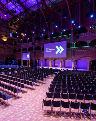 Casala Beurs van Berlage Amsterdam Lynx III chaises de salle