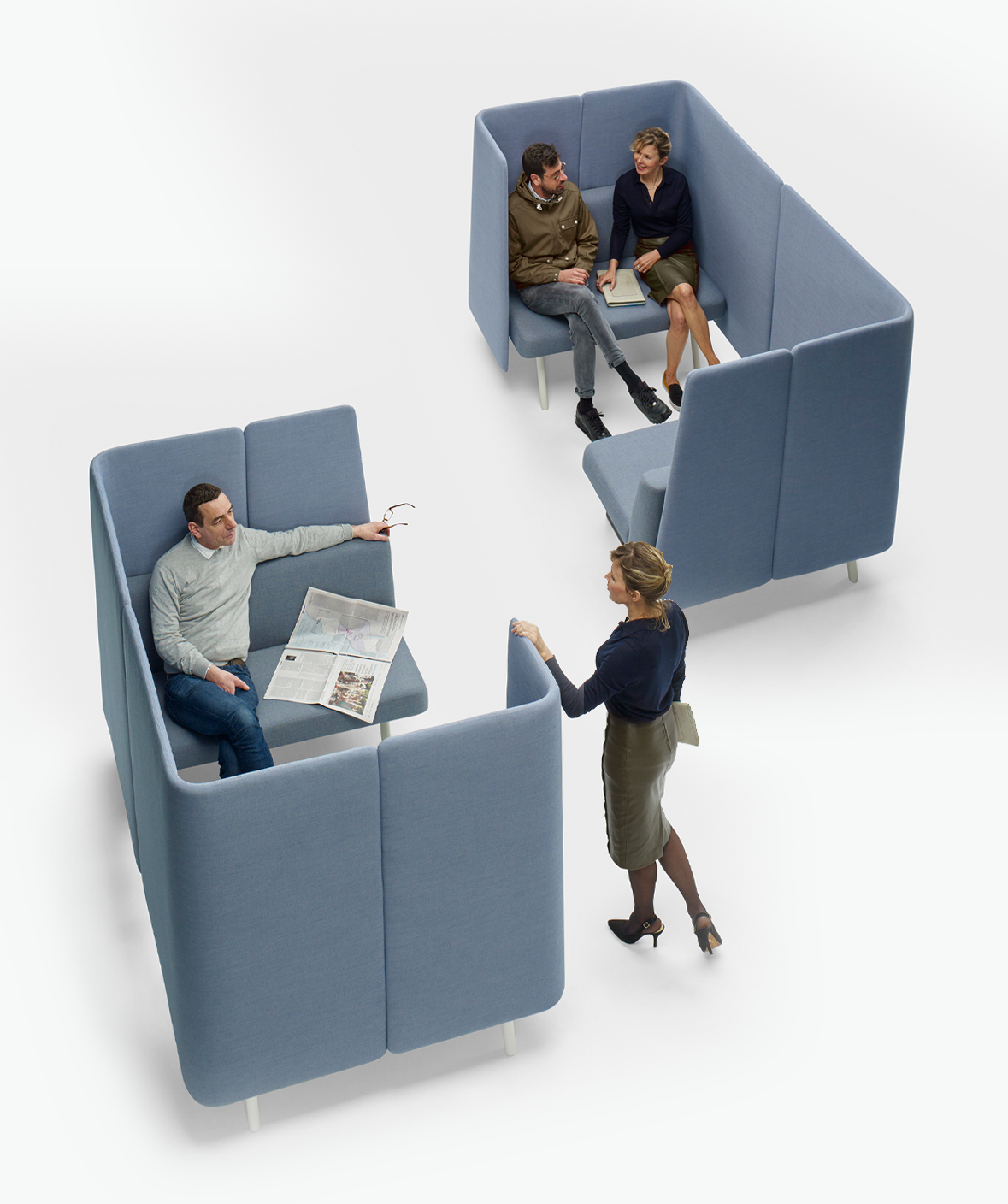 Casala Corals Meeting workspot space divider