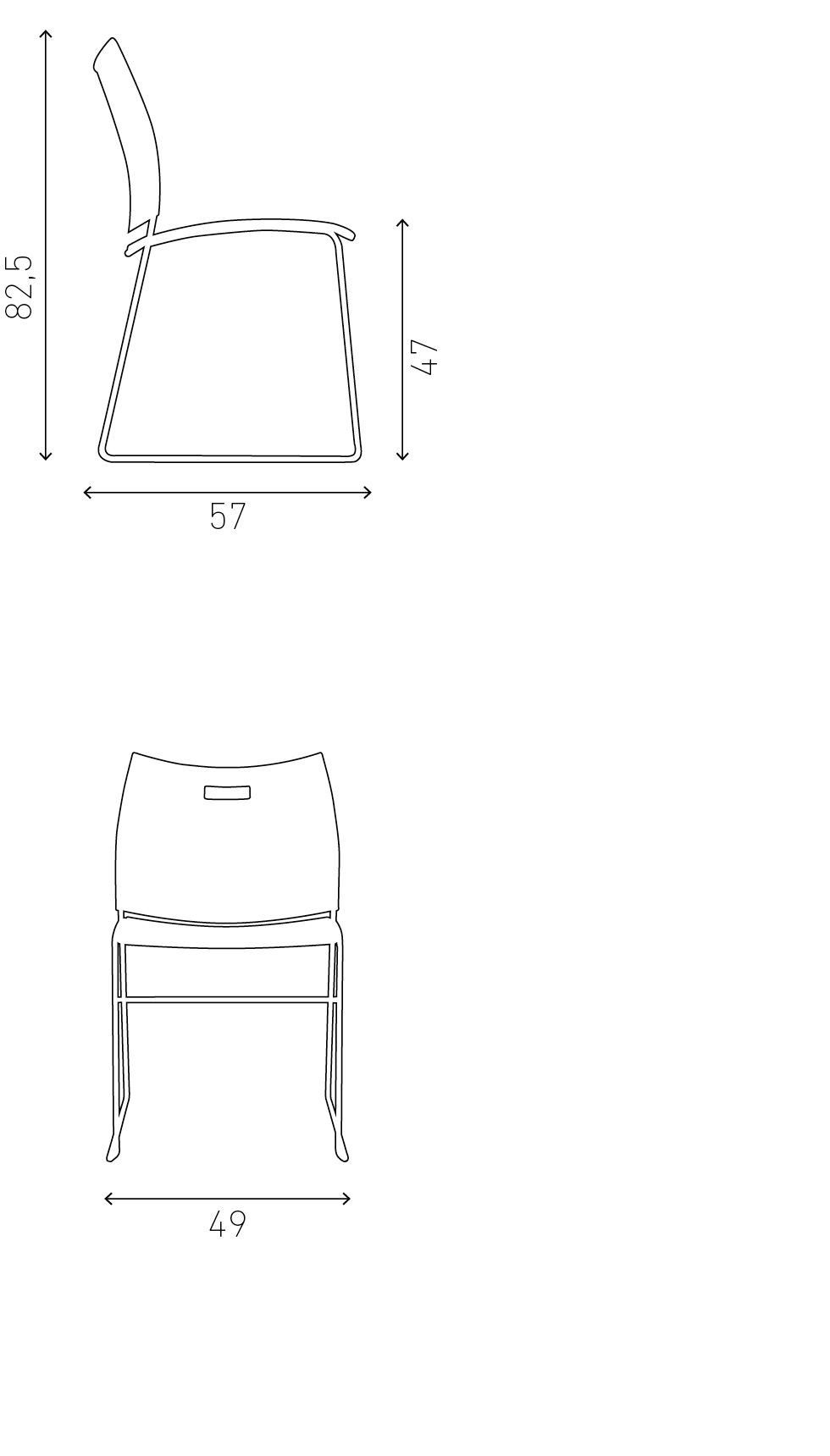 casala carver dimensions