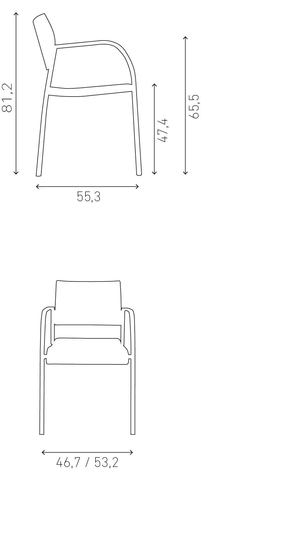 casala cooper I dimensions