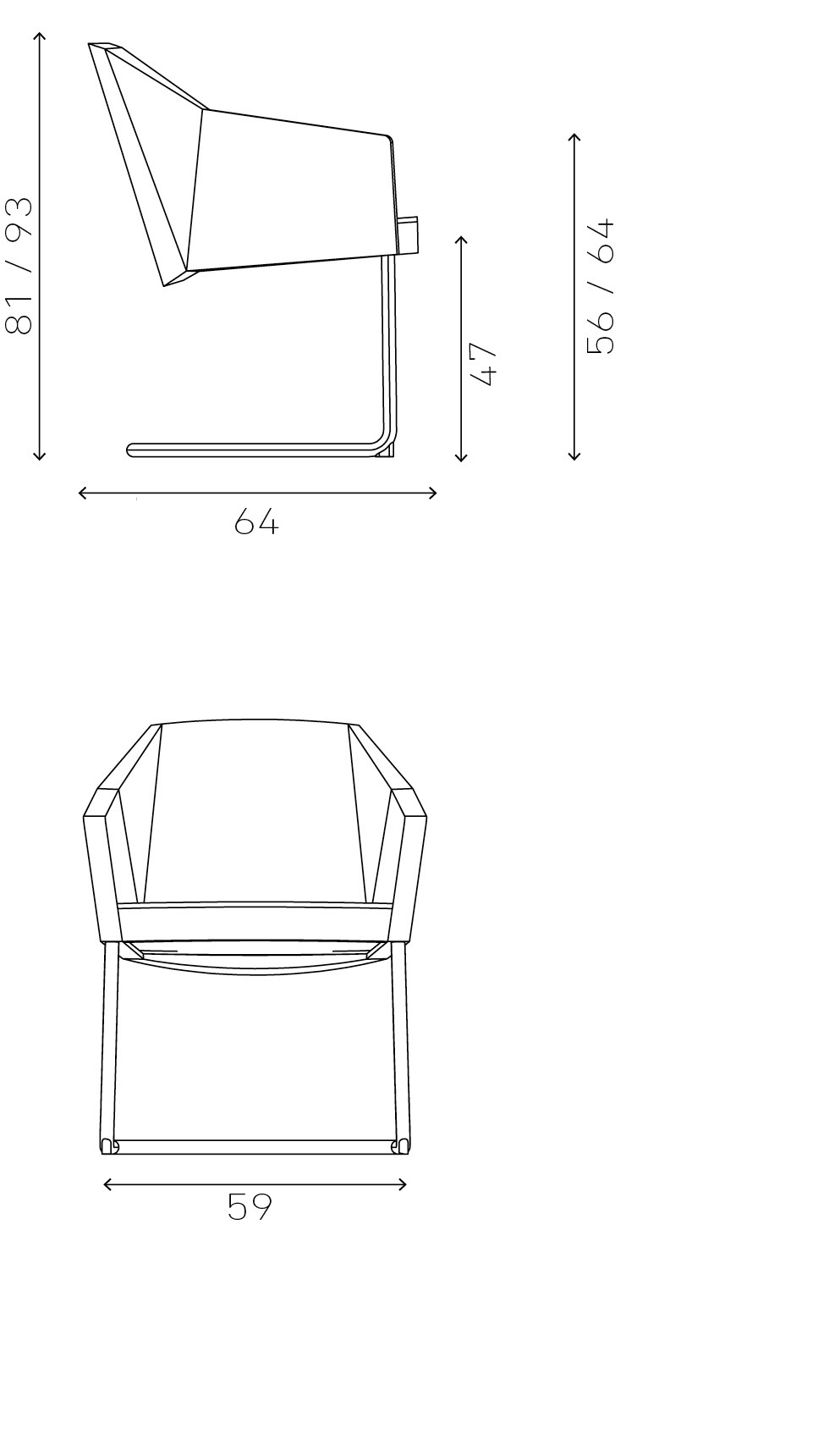 casala parker IV dimensions